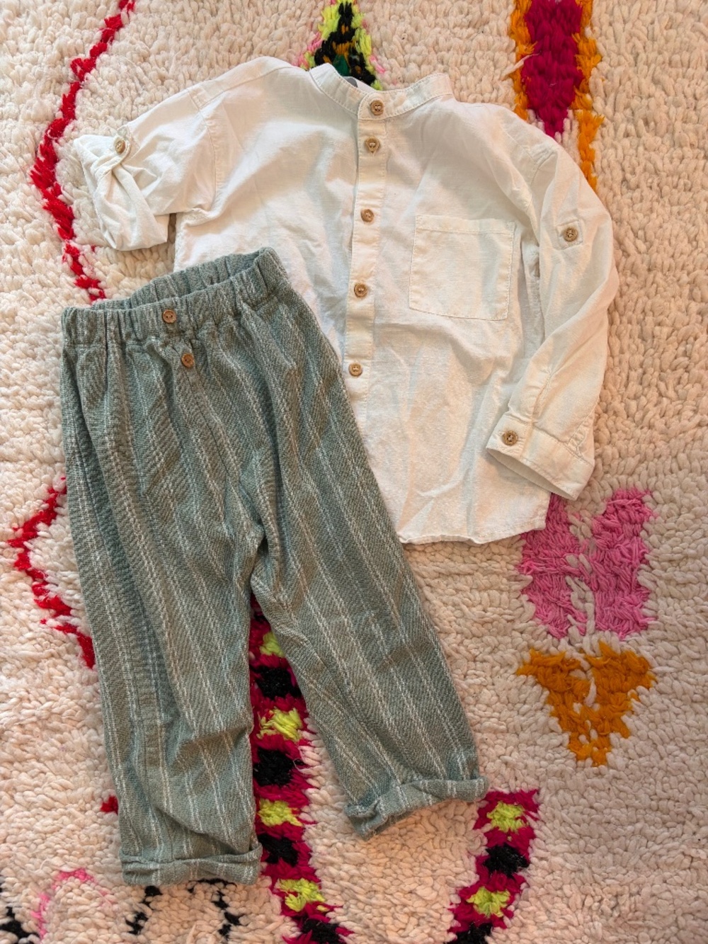 H&M - Button Down & Pants Set - 2T